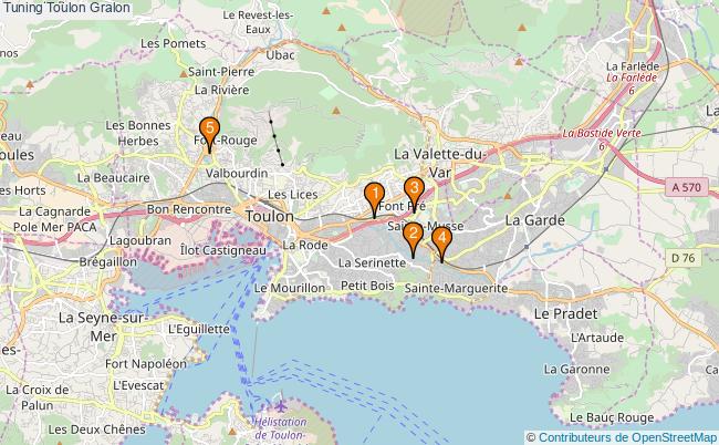 plan Tuning Toulon Associations tuning Toulon : 5 associations
