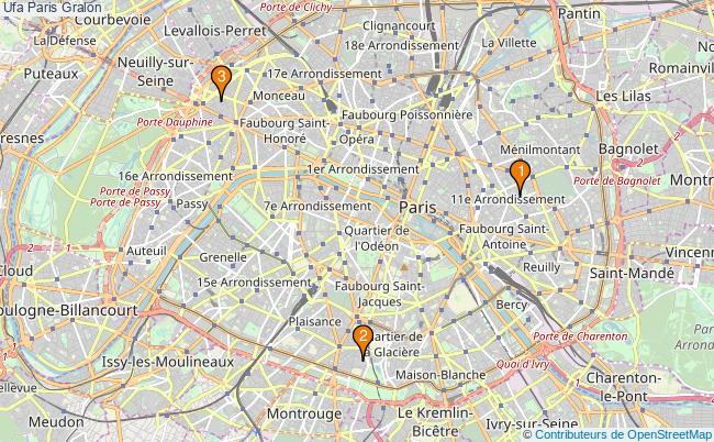 plan Ufa Paris Associations Ufa Paris : 4 associations