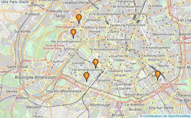 plan Ultra Paris Associations Ultra Paris : 5 associations