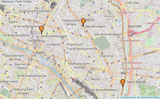 plan Ultramarin Paris Associations ultramarin Paris : 3 associations