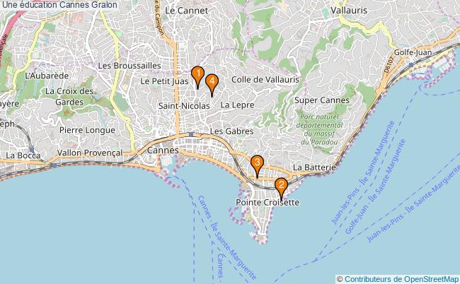 plan Une éducation Cannes Associations une éducation Cannes : 5 associations