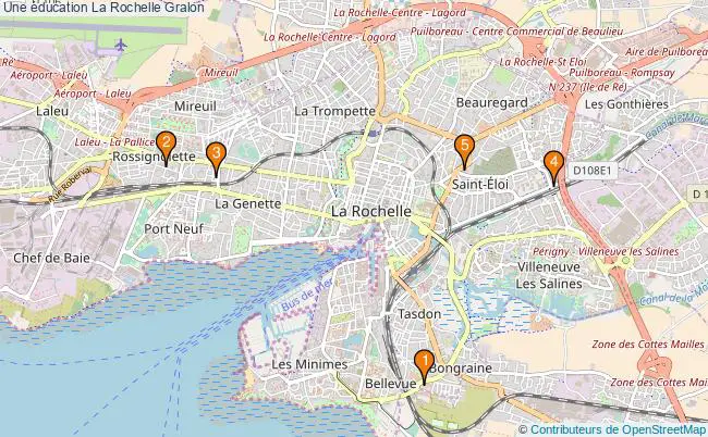 plan Une éducation La Rochelle Associations une éducation La Rochelle : 6 associations