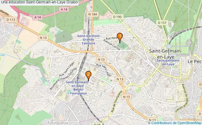 plan Une éducation Saint-Germain-en-Laye Associations une éducation Saint-Germain-en-Laye : 3 associations