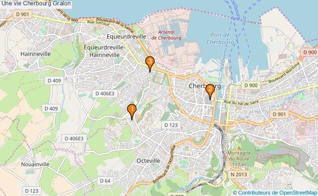plan Une vie Cherbourg Associations une vie Cherbourg : 3 associations