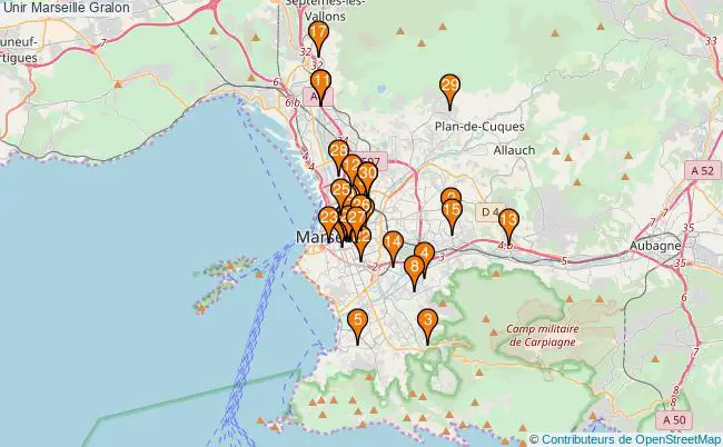 plan Unir Marseille Associations unir Marseille : 68 associations