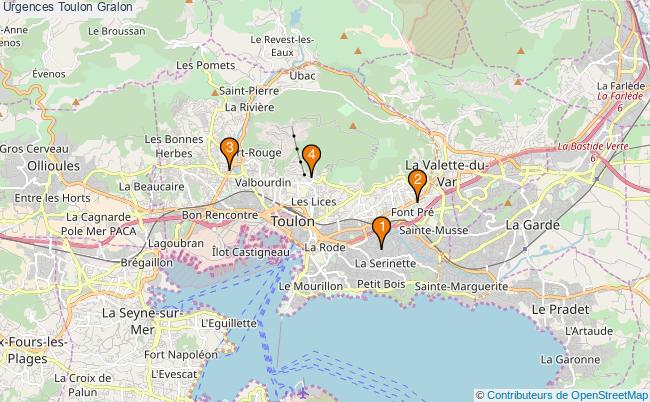 plan Urgences Toulon Associations urgences Toulon : 4 associations