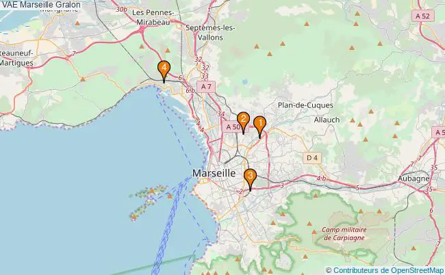 plan VAE Marseille Associations VAE Marseille : 4 associations