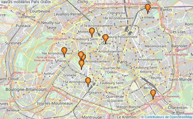 plan Valeurs mobilières Paris Associations valeurs mobilières Paris : 12 associations