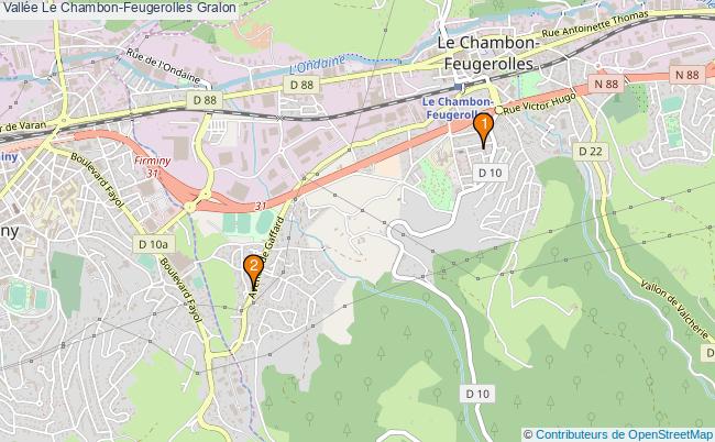 plan Vallée Le Chambon-Feugerolles Associations vallée Le Chambon-Feugerolles : 3 associations