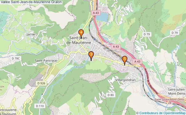 plan Vallée Saint-Jean-de-Maurienne Associations vallée Saint-Jean-de-Maurienne : 7 associations