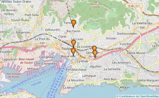 plan Varoises Toulon Associations varoises Toulon : 5 associations