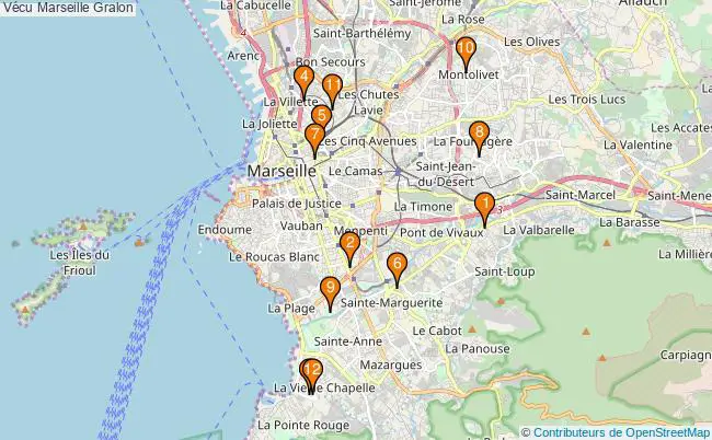 plan Vécu Marseille Associations Vécu Marseille : 11 associations