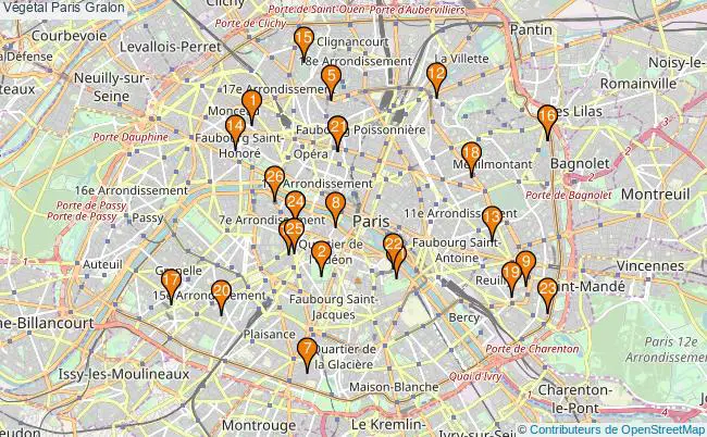 plan Végétal Paris Associations Végétal Paris : 38 associations