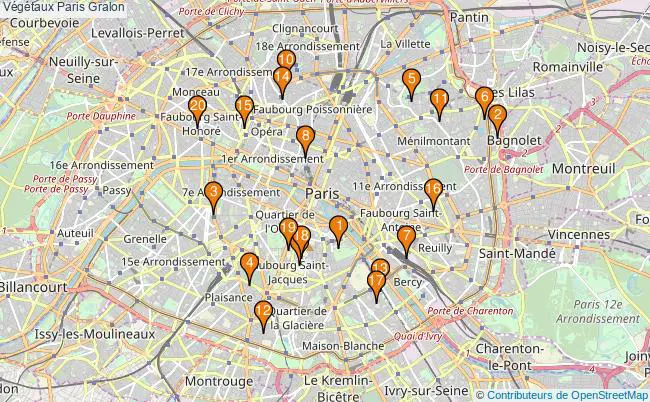 plan Végétaux Paris Associations végétaux Paris : 26 associations