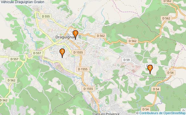 plan Véhicule Draguignan Associations véhicule Draguignan : 3 associations