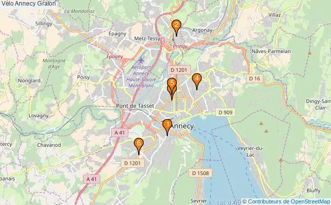 plan Vélo Annecy Associations vélo Annecy : 12 associations
