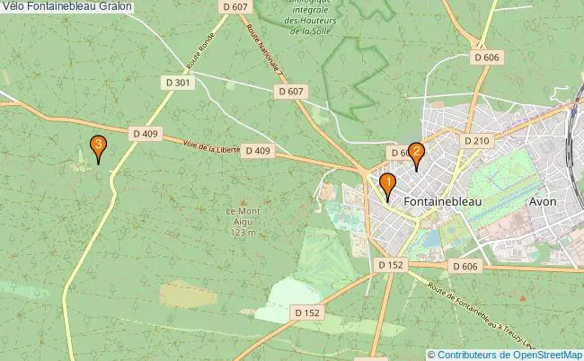 plan Vélo Fontainebleau Associations vélo Fontainebleau : 3 associations