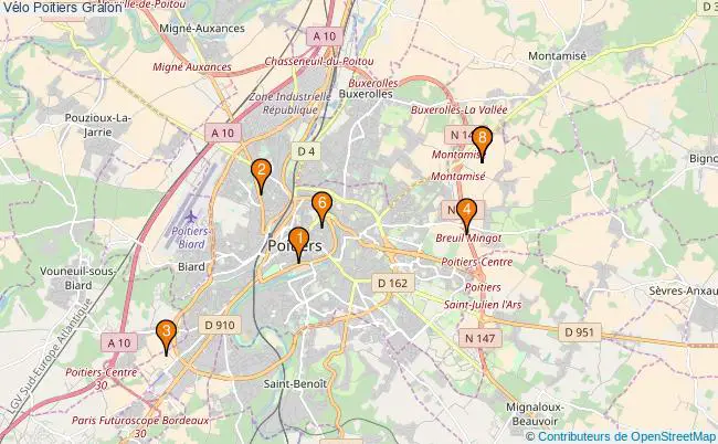 plan Vélo Poitiers Associations vélo Poitiers : 10 associations