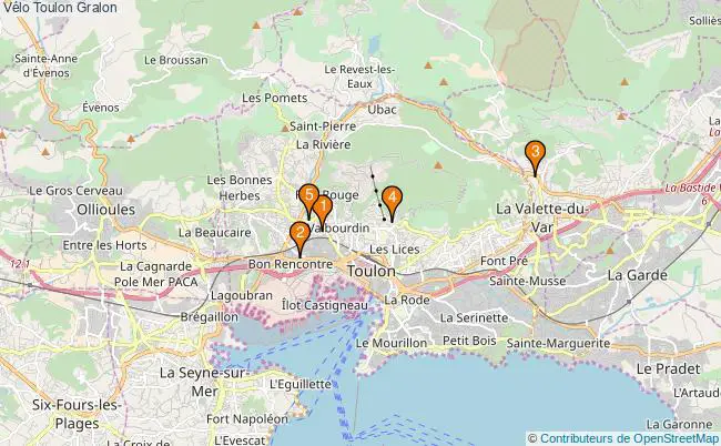 plan Vélo Toulon Associations vélo Toulon : 11 associations