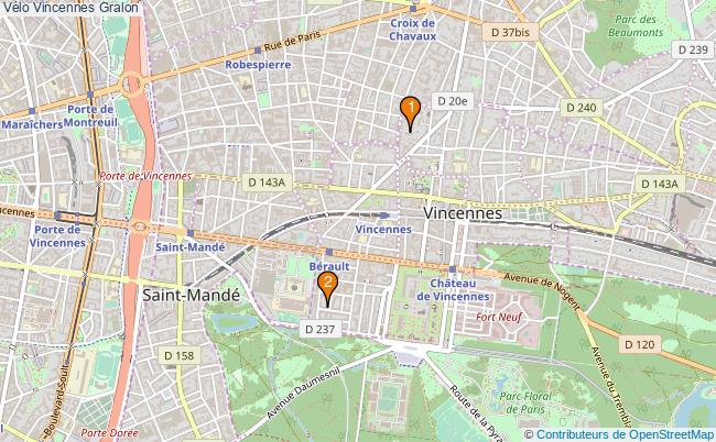 plan Vélo Vincennes Associations vélo Vincennes : 3 associations