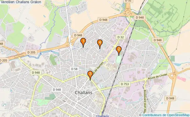 plan Vendéen Challans Associations Vendéen Challans : 5 associations
