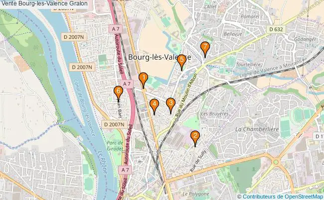 plan Vente Bourg-les-Valence Associations Vente Bourg-les-Valence : 12 associations