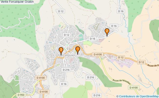 plan Vente Forcalquier Associations Vente Forcalquier : 4 associations