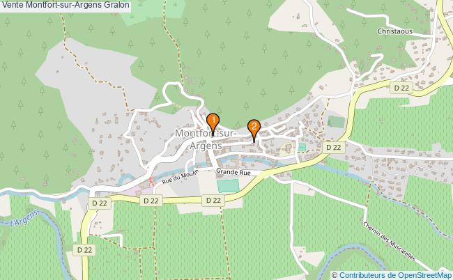 plan Vente Montfort-sur-Argens Associations Vente Montfort-sur-Argens : 2 associations