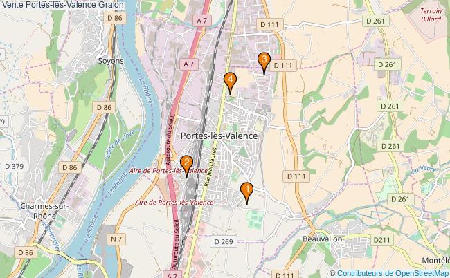 plan Vente Portes-lès-Valence Associations Vente Portes-lès-Valence : 4 associations