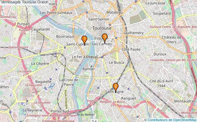 plan Vernissages Toulouse Associations vernissages Toulouse : 6 associations