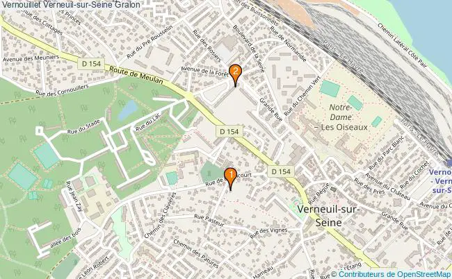 plan Vernouillet Verneuil-sur-Seine Associations Vernouillet Verneuil-sur-Seine : 3 associations