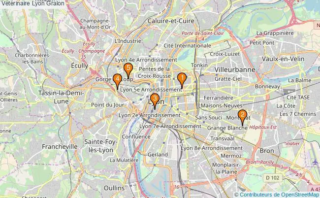 plan Vétérinaire Lyon Associations vétérinaire Lyon : 6 associations