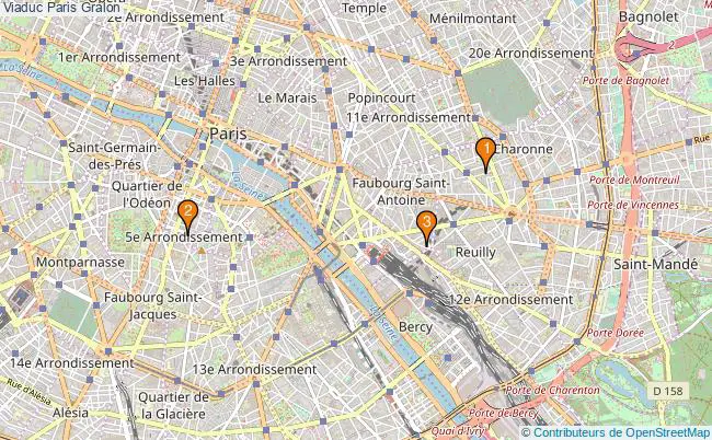 plan Viaduc Paris Associations viaduc Paris : 3 associations