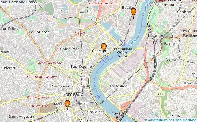 plan Vide Bordeaux Associations Vide Bordeaux : 3 associations