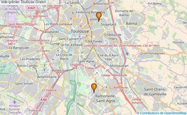 plan Vide-grenier Toulouse Associations vide-grenier Toulouse : 3 associations