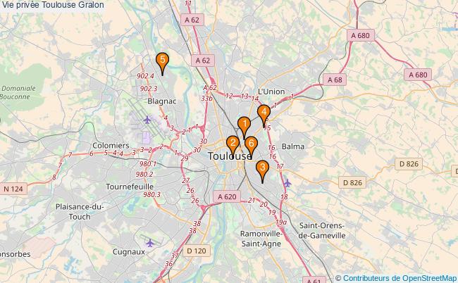 plan Vie privée Toulouse Associations vie privée Toulouse : 11 associations