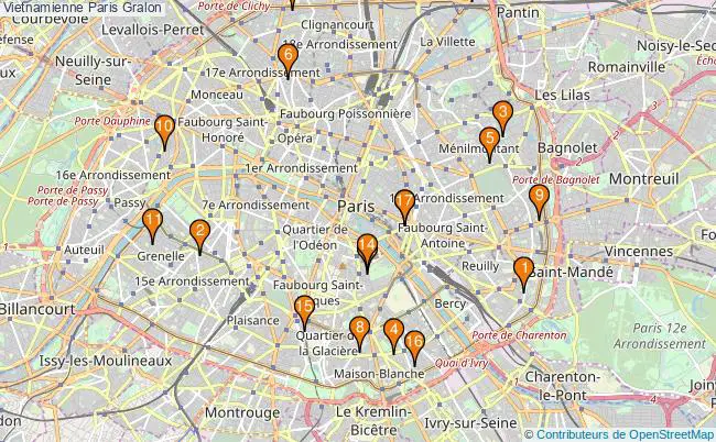 plan Vietnamienne Paris Associations vietnamienne Paris : 21 associations