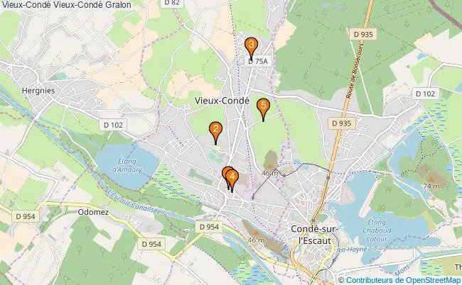 plan Vieux-Condé Vieux-Condé Associations Vieux-Condé Vieux-Condé : 7 associations