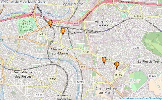 plan VIH Champigny-sur-Marne Associations VIH Champigny-sur-Marne : 4 associations