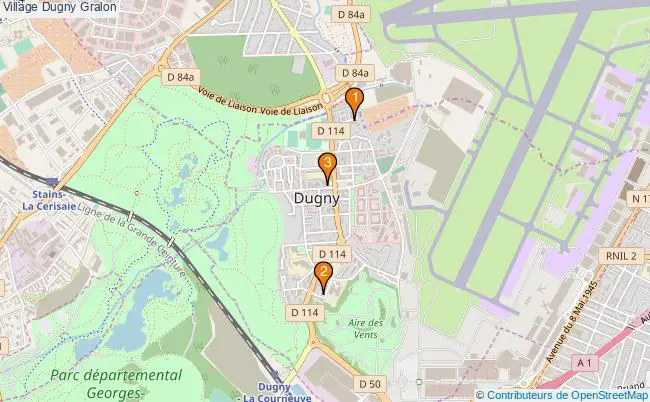 plan Village Dugny Associations village Dugny : 3 associations