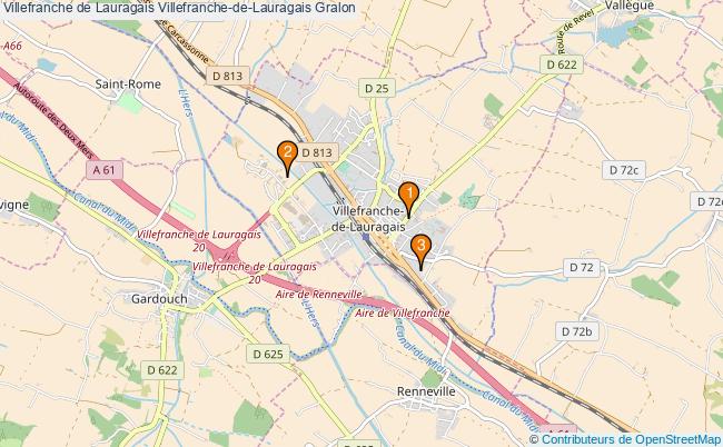 plan Villefranche de Lauragais Villefranche-de-Lauragais Associations Villefranche de Lauragais Villefranche-de-Lauragais : 4 associations