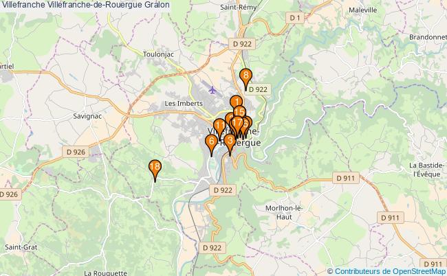 plan Villefranche Villefranche-de-Rouergue Associations Villefranche Villefranche-de-Rouergue : 18 associations