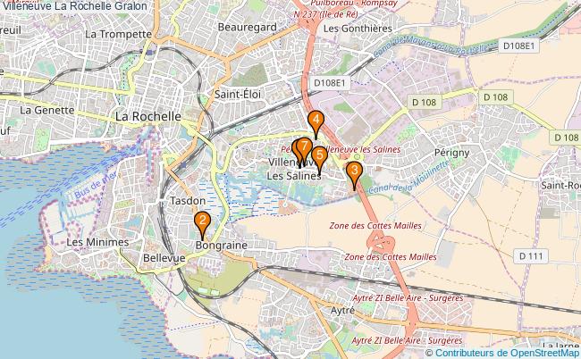 plan Villeneuve La Rochelle Associations Villeneuve La Rochelle : 8 associations