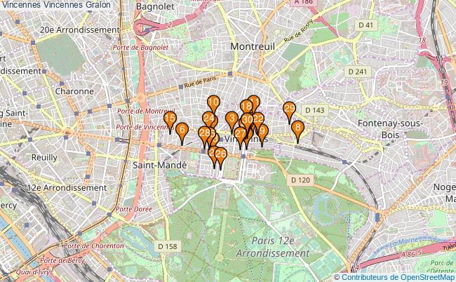 Plan De Vincennes Avec Nom Des Rues Vincennes Vincennes Associations Vincennes Vincennes : 46 associations