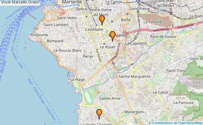 plan Vinyle Marseille Associations Vinyle Marseille : 3 associations