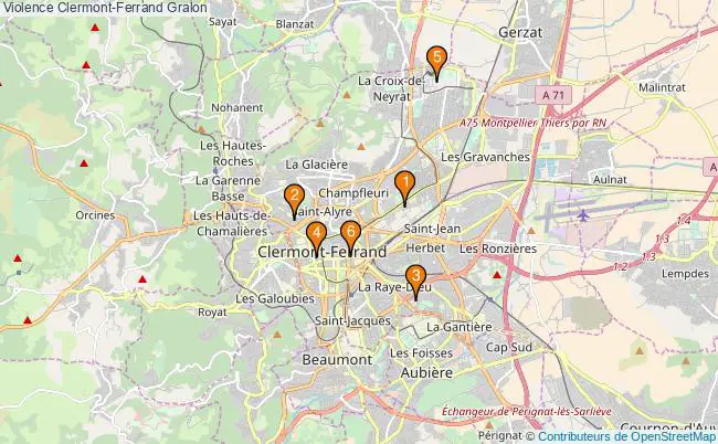 plan Violence Clermont-Ferrand Associations violence Clermont-Ferrand : 7 associations