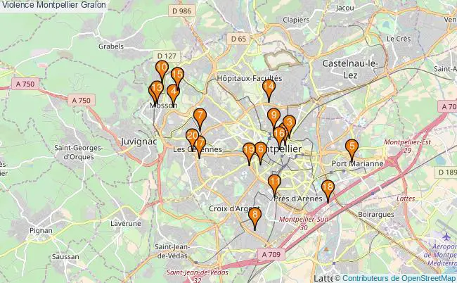 plan Violence Montpellier Associations violence Montpellier : 22 associations