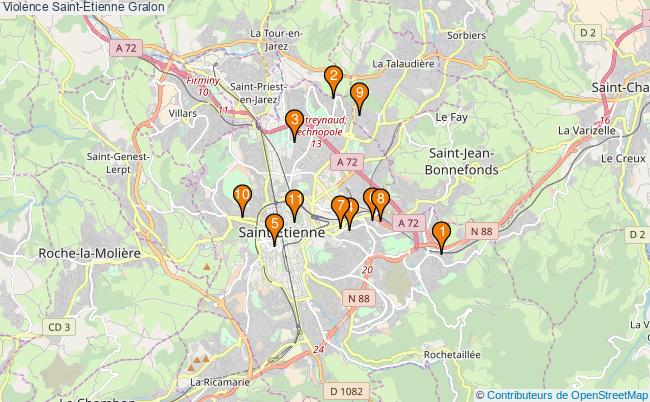 plan Violence Saint-Etienne Associations violence Saint-Etienne : 13 associations