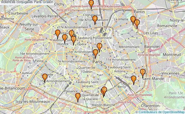 plan Violences conjugales Paris Associations Violences conjugales Paris : 36 associations