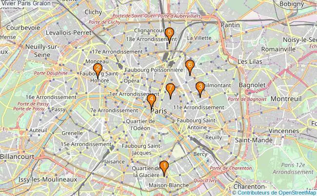 plan Vivier Paris Associations vivier Paris : 11 associations